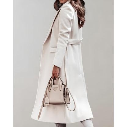 Women's Trench Coat | With Waistband and Wrap Style