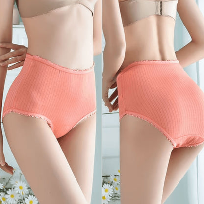 Women's High-Waisted Underpants | Ribbed Stretch