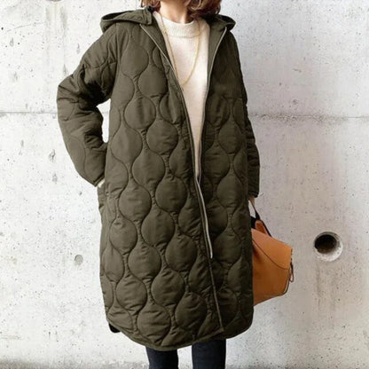 Women's Winter Coat | Lined Hooded Coat