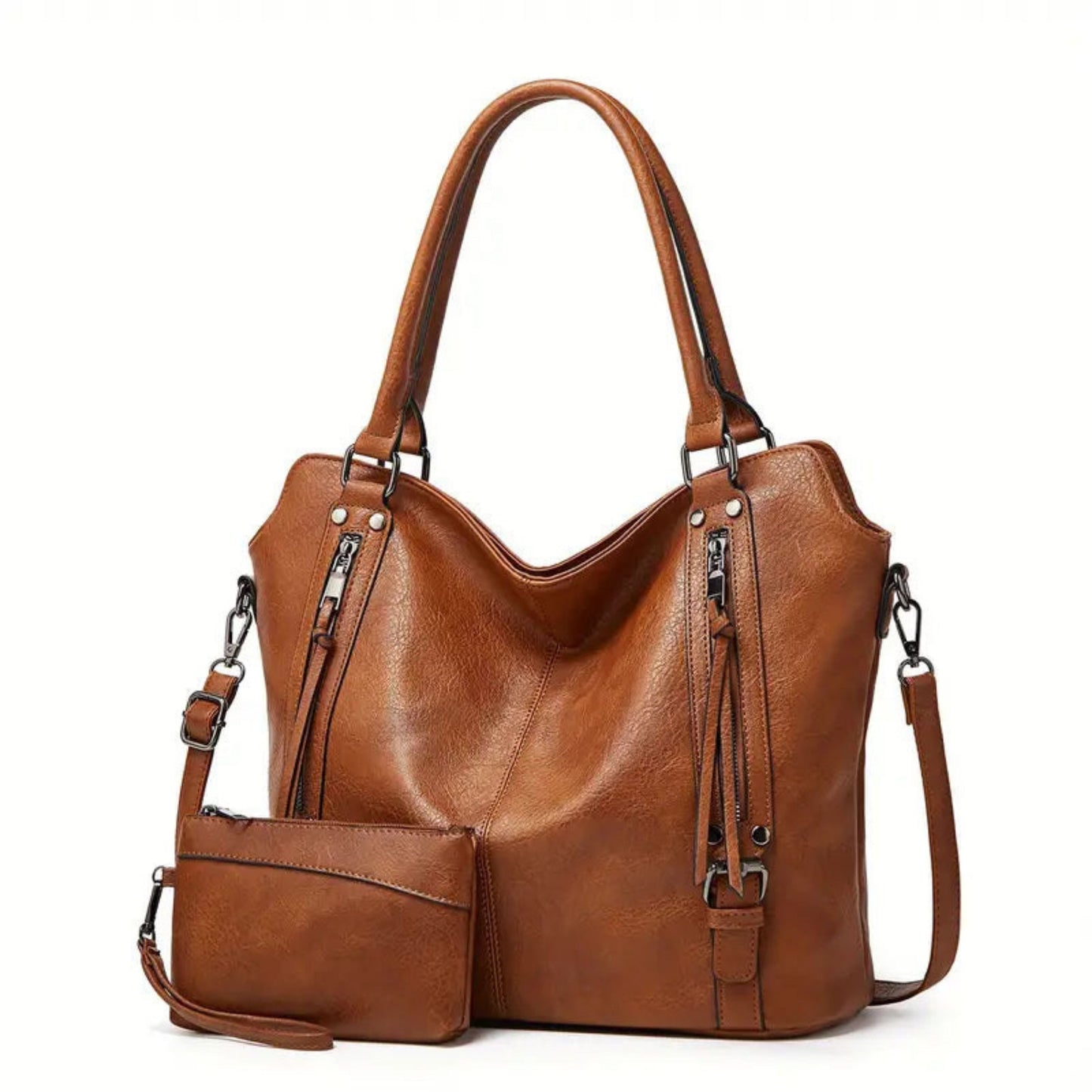 Women's Handbag | Zip Closure & Adjustable Strap