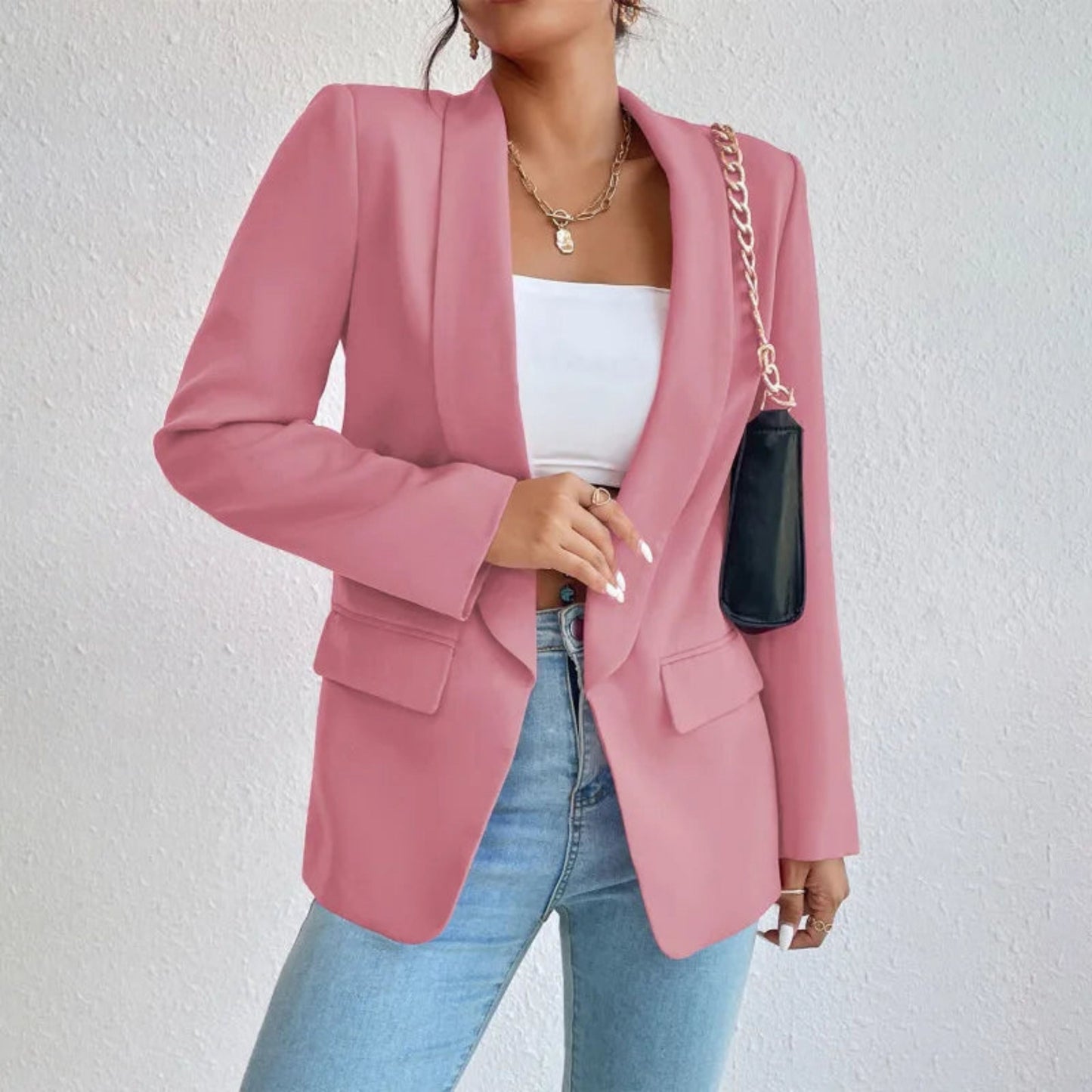 Women's Blazer | Fitted Long Sleeves