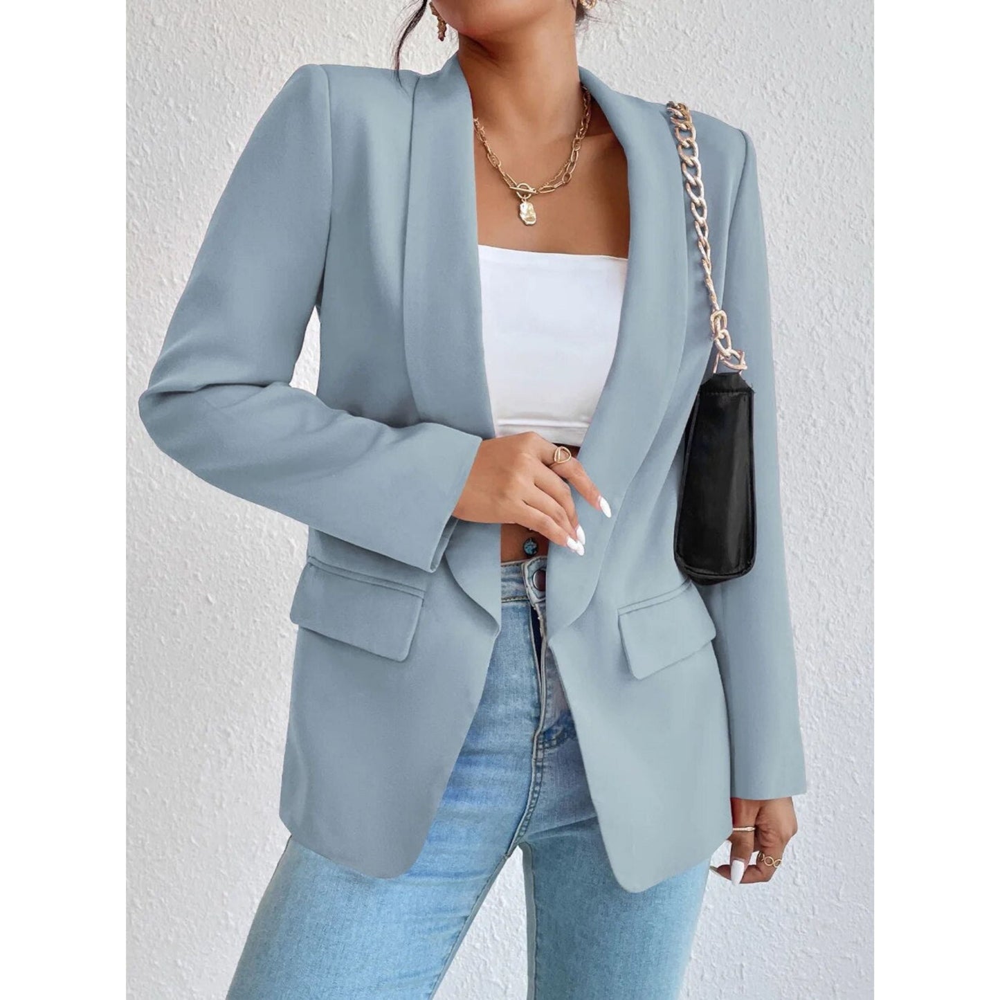 Women's Blazer | Fitted Long Sleeves