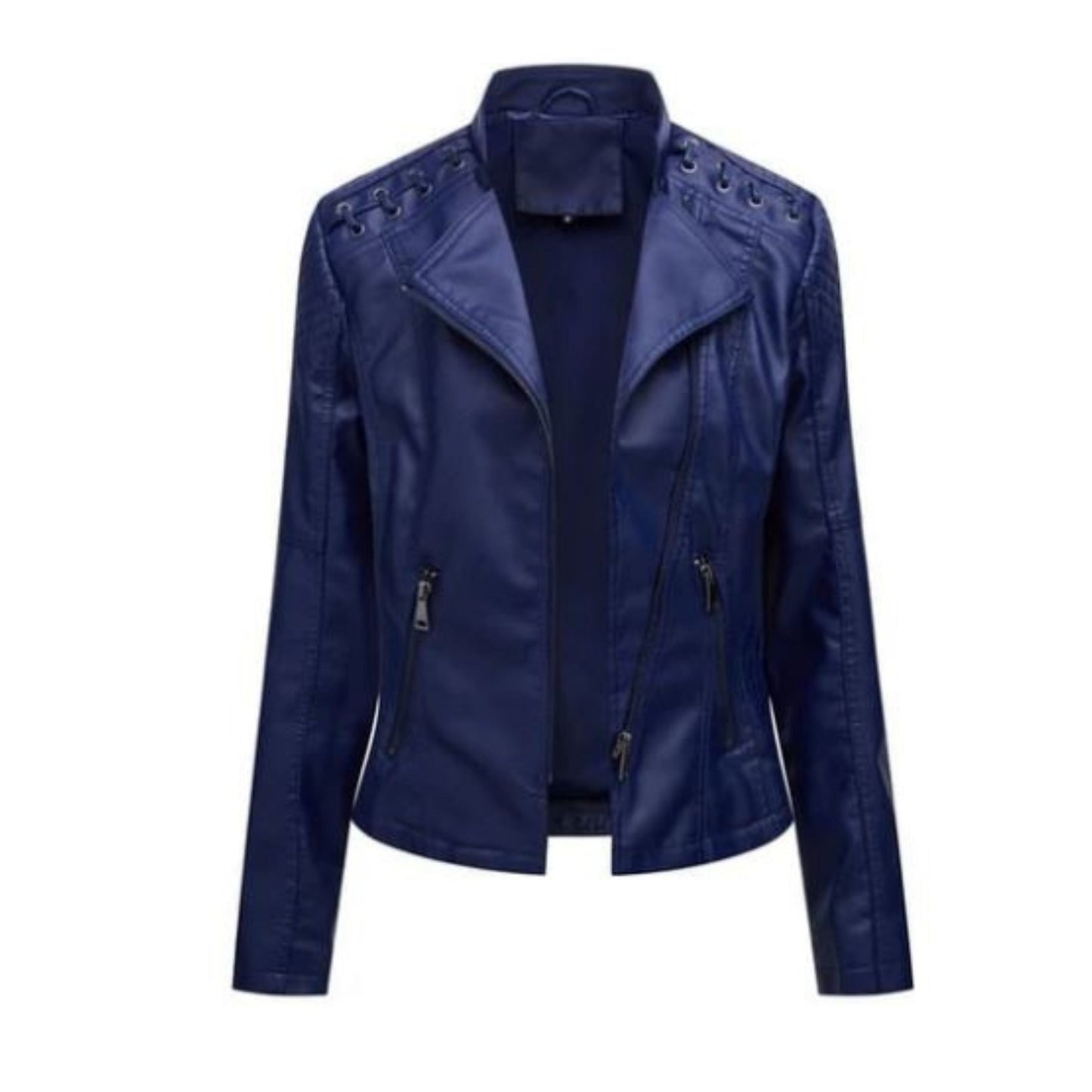 Women's Biker Jacket | Zip-Up