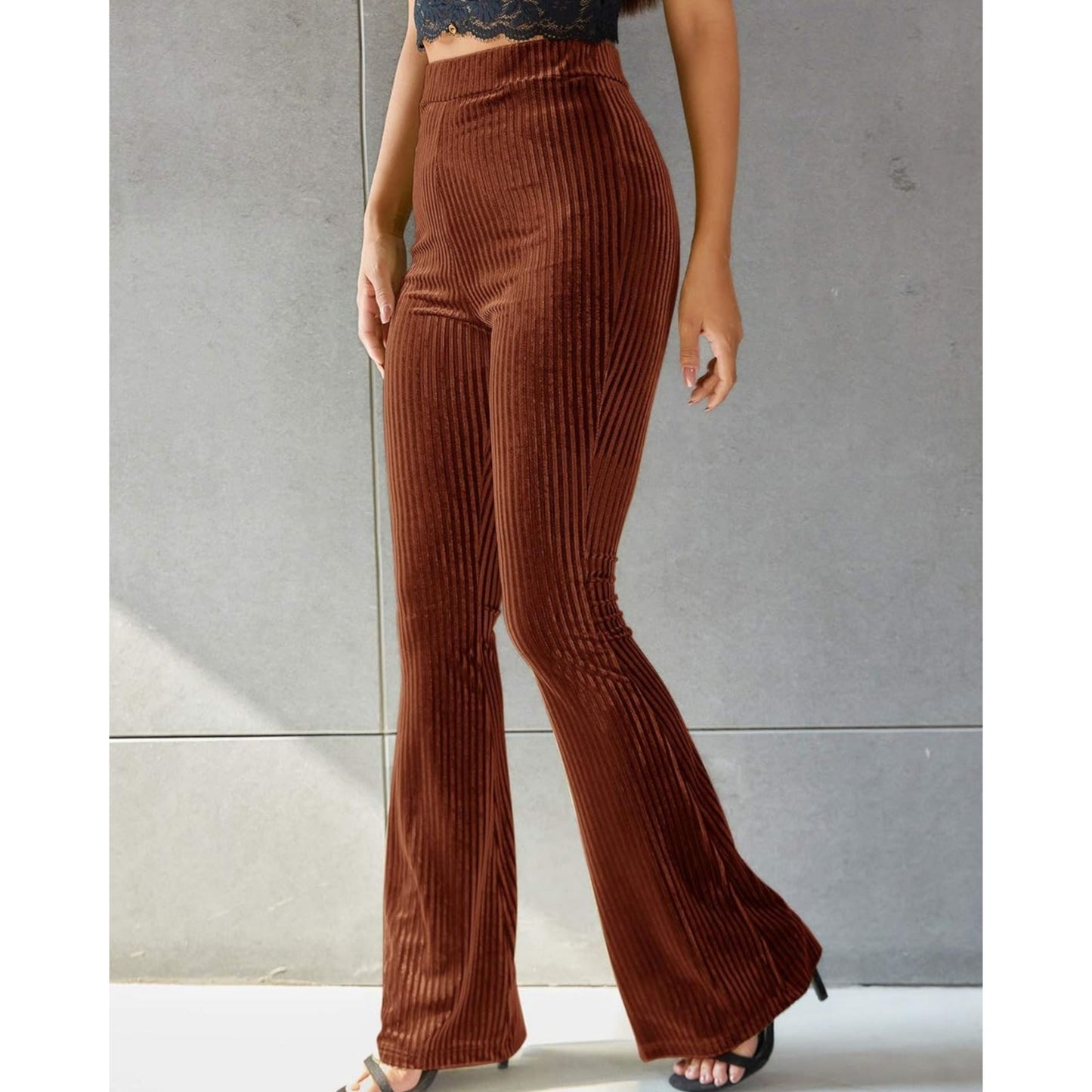 Women's Flared Pants | High Waisted