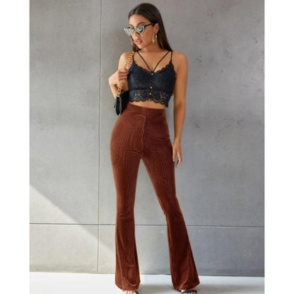 Women's Flared Pants | High Waisted