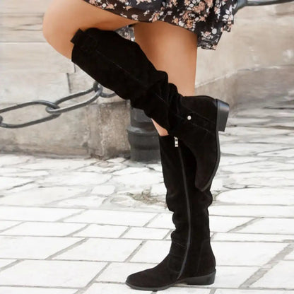 Women's Knee High Boots | Side zipper