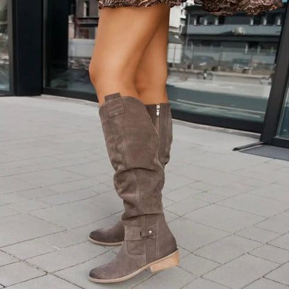 Women's Knee High Boots | Side zipper