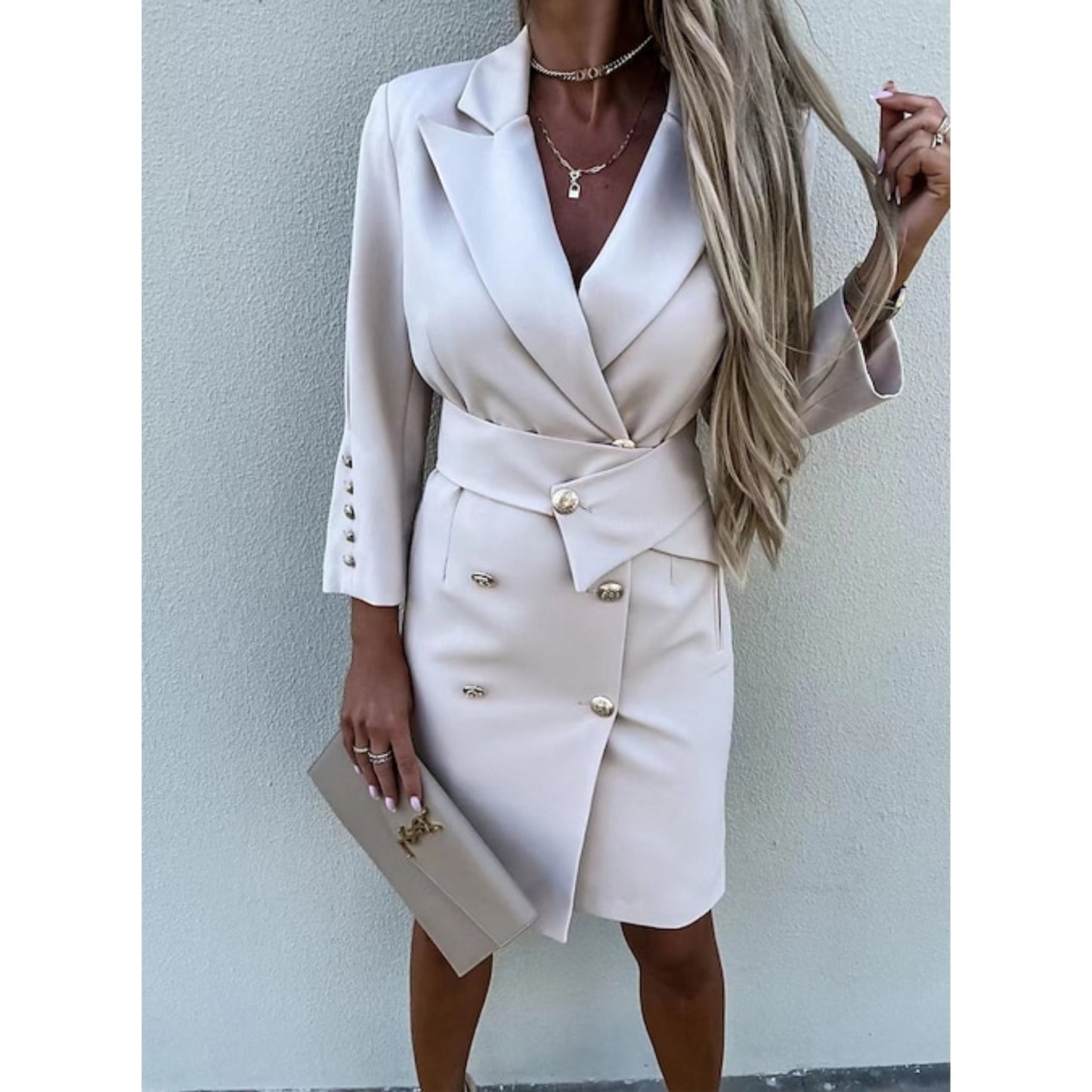 Women's Blazer Dress | Fitted Look