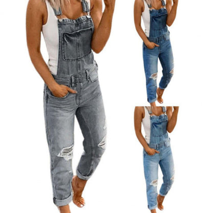 Couture-Cove | Dames Overall Jumpsuit | Vintage Look