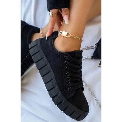 Women's Platform Sneakers | Lace-up Closure