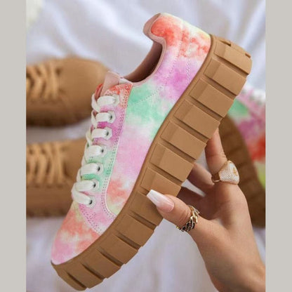 Women's Platform Sneakers | Lace-up Closure