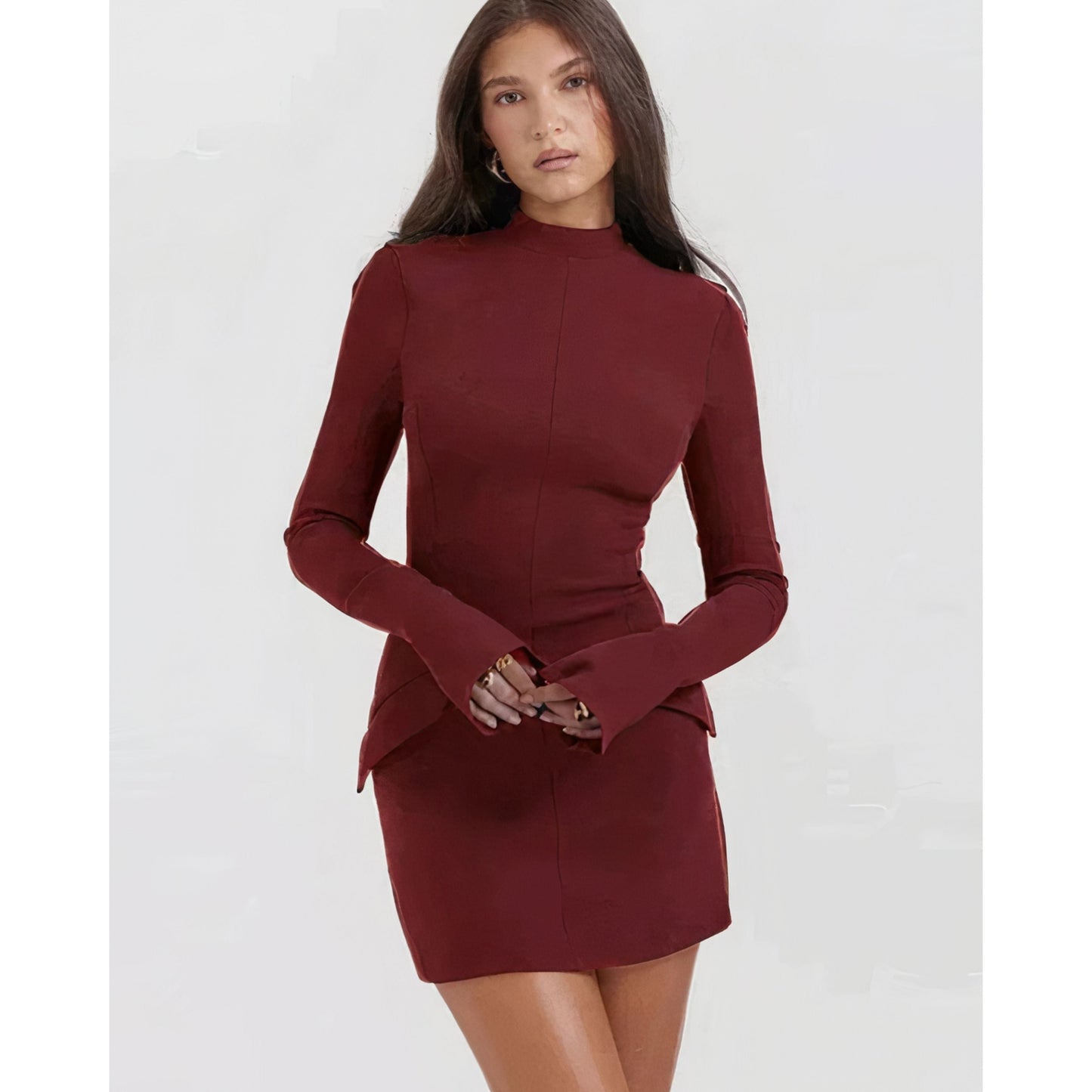 Women's Mini Dress | Long Sleeve Bodycon