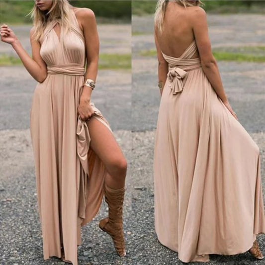 Ladies Evening Dress | One Shoulder Maxi