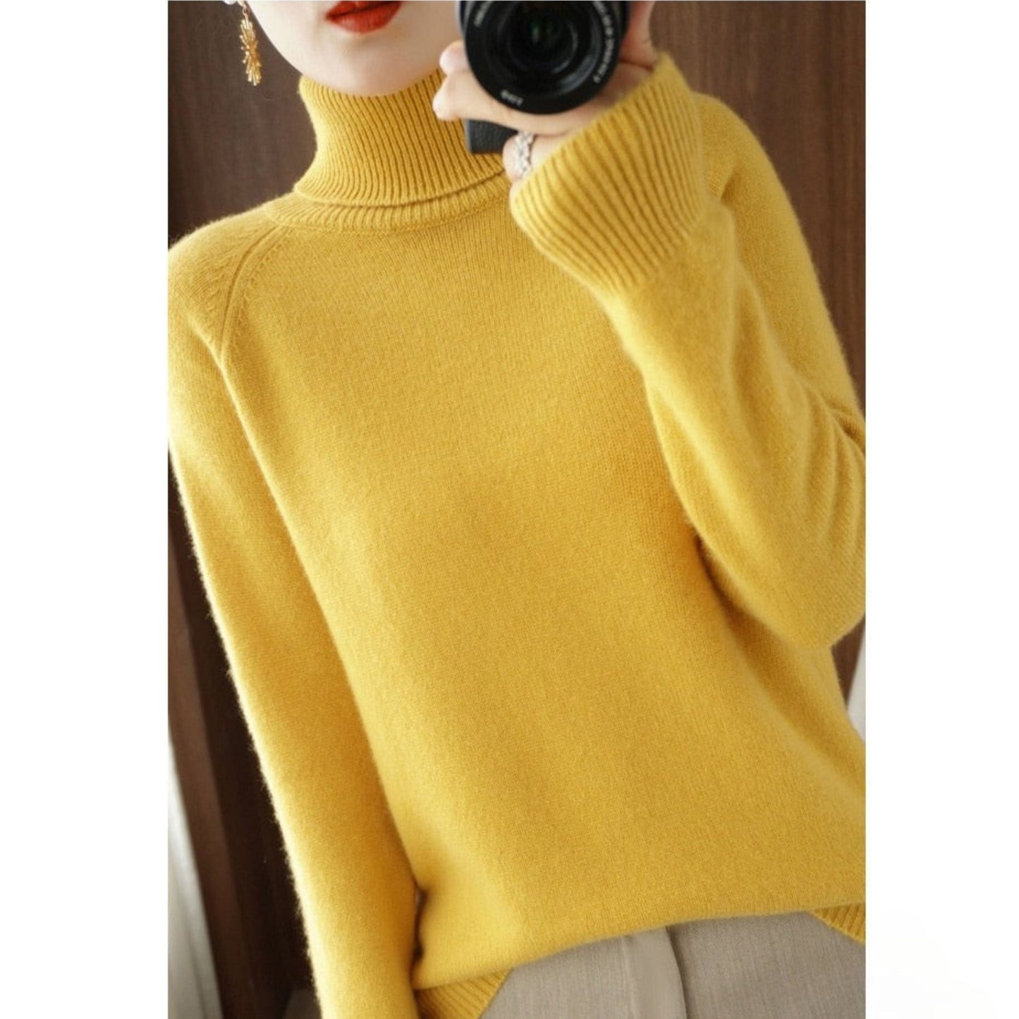 Women's Turtleneck | Slim Fit