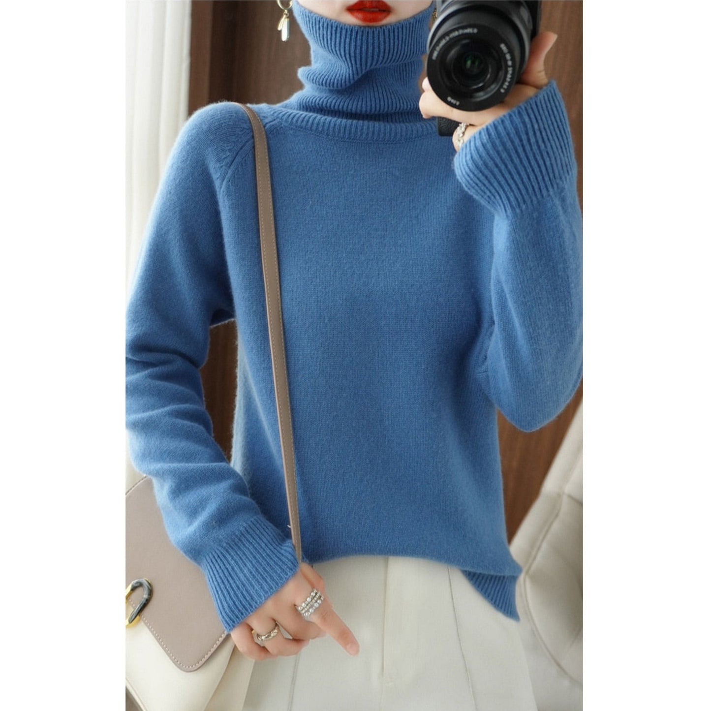 Women's Turtleneck | Slim Fit